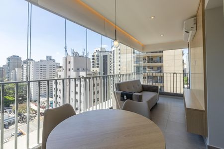 Apartamento à venda com 40m², 1 quarto e sem vagaVaranda