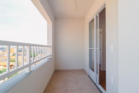 Varanda da Sala de apartamento à venda com 2 quartos, 34m² em Jardim Monte Kemel, São Paulo