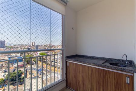 Varanda da Sala de apartamento à venda com 2 quartos, 58m² em Vila Ema, São Paulo