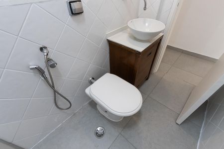 Apartamento para alugar com 124m², 3 quartos e 1 vagaBanheiro do Corredor