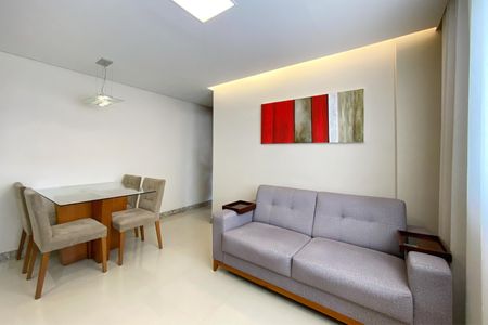 Sala de apartamento à venda com 2 quartos, 60m² em Buritis, Belo Horizonte