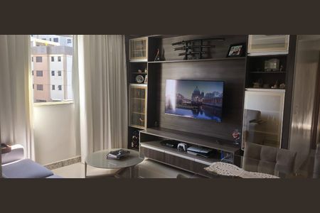 Sala de apartamento à venda com 2 quartos, 60m² em Buritis, Belo Horizonte
