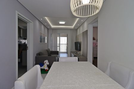 Sala de apartamento à venda com 2 quartos, 75m² em Jardim Bela Vista, Santo André