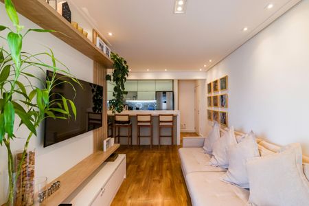 Sala de apartamento à venda com 2 quartos, 72m² em Vila Andrade, São Paulo