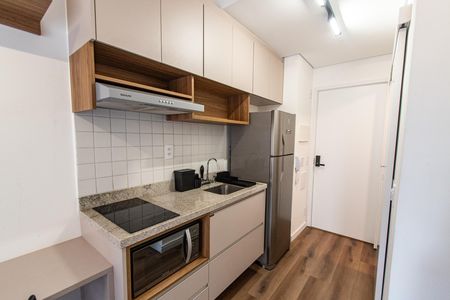 Studio para alugar com 19m², 1 quarto e 1 vaga Studio para alugar com 19m², 1 quarto e 1 vagaCozinha