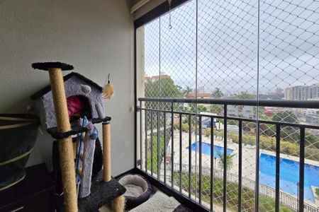 Sacada de apartamento à venda com 2 quartos, 54m² em Jardim Olavo Bilac, São Bernardo do Campo