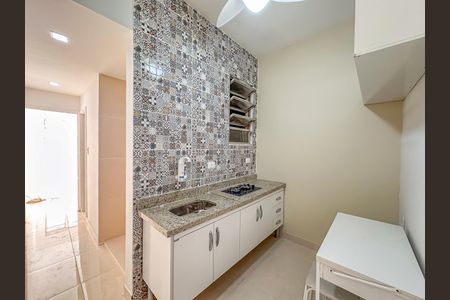 Studio à venda com 35m², 1 quarto e sem vagaCozinha