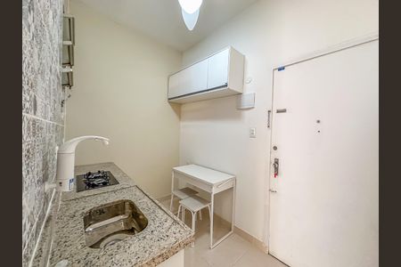Studio à venda com 35m², 1 quarto e sem vagaCozinha