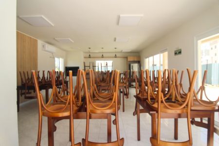 Apartamento para alugar com 29m², 1 quarto e 1 vaga Apartamento para alugar com 29m², 1 quarto e 1 vagaÁrea comum - Salão de festas 2