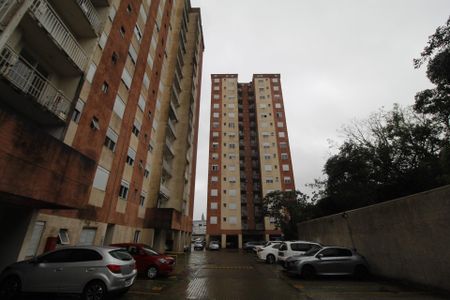 Apartamento à venda com 56m², 2 quartos e 1 vagaFachada do bloco