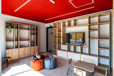 Apartamento à venda com 36m², 2 quartos e sem vagaÁrea comum - Salão de festas