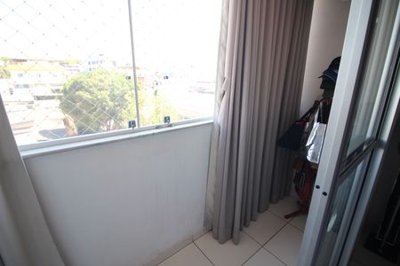 Varanda do Quarto 1 de apartamento à venda com 2 quartos, 70m² em Riacho das Pedras, Contagem