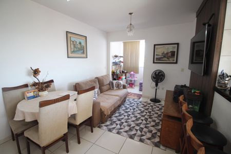 Sala de apartamento à venda com 2 quartos, 70m² em Riacho das Pedras, Contagem