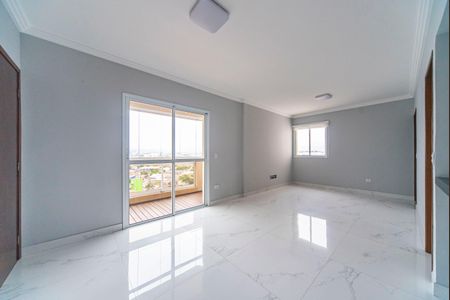 Sala de apartamento para alugar com 3 quartos, 96m² em Campestre, Santo André