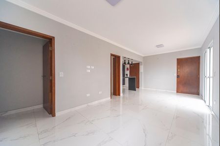 Sala de apartamento para alugar com 3 quartos, 96m² em Campestre, Santo André
