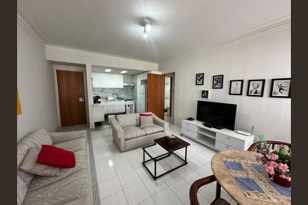 Sala de apartamento à venda com 1 quarto, 65m² em Alphaville Industrial, Barueri