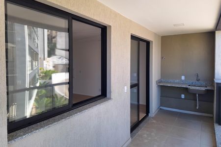 Studio à venda com 40m², 1 quarto e 1 vagaVaranda