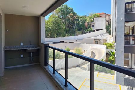 Studio à venda com 40m², 1 quarto e 1 vagaVaranda