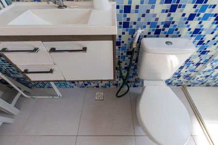 Banheiro de kitnet/studio à venda com 1 quarto, 35m² em Campos Elíseos, São Paulo