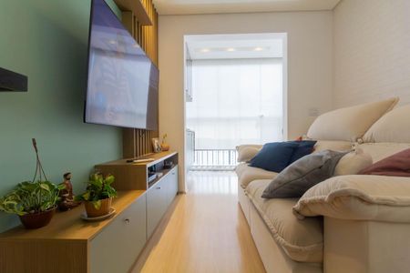 Sala de apartamento à venda com 2 quartos, 51m² em Chácara Santo Antônio (zona Leste), São Paulo