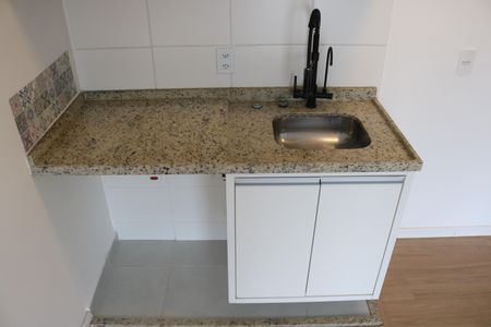 Apartamento à venda com 28m², 1 quarto e sem vagaCozinha 