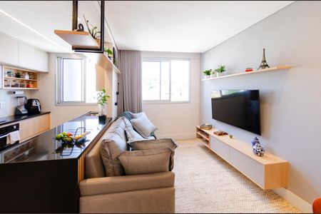 Sala de apartamento à venda com 1 quarto, 44m² em Buritis, Belo Horizonte