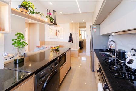 Apartamento à venda com 44m², 1 quarto e 2 vagasCozinha