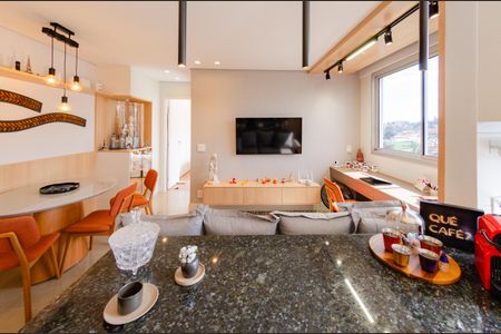 Sala de apartamento à venda com 1 quarto, 45m² em Buritis, Belo Horizonte