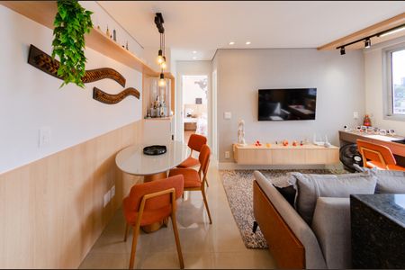 Sala de apartamento à venda com 1 quarto, 45m² em Buritis, Belo Horizonte