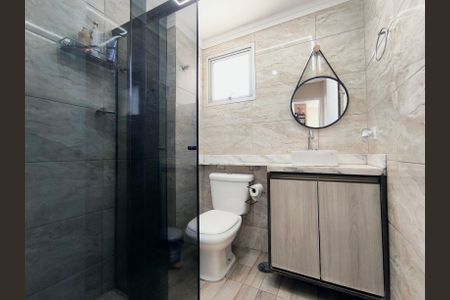 Apartamento à venda com 62m², 2 quartos e 1 vaga Apartamento à venda com 62m², 2 quartos e 1 vagaBanheiro