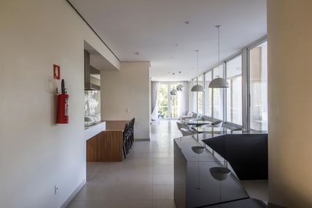 Apartamento para alugar com 45m², 1 quarto e 1 vaga Apartamento para alugar com 45m², 1 quarto e 1 vagaÁrea comum - Salão de festas