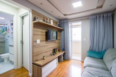 Sala de apartamento à venda com 2 quartos, 52m² em Casa Branca, Santo André
