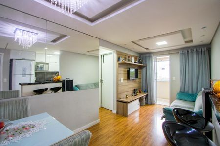 Sala de apartamento à venda com 2 quartos, 52m² em Casa Branca, Santo André