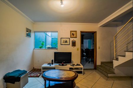 Sala de casa à venda com 3 quartos, 163m² em Vila Alzira, Santo André