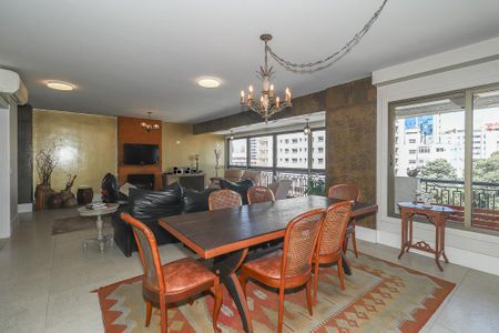 Sala de apartamento à venda com 3 quartos, 161m² em Moinhos de Vento, Porto Alegre