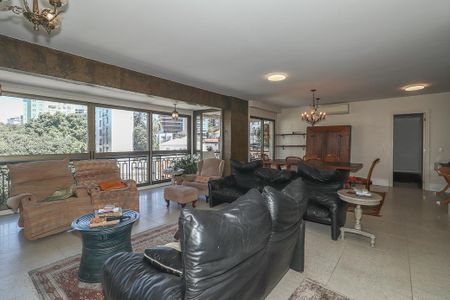 Sala de apartamento à venda com 3 quartos, 161m² em Moinhos de Vento, Porto Alegre