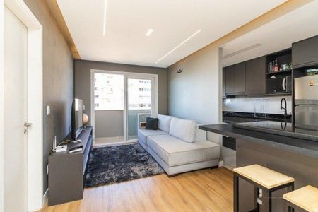 Sala de apartamento para alugar com 1 quarto, 51m² em Petrópolis, Porto Alegre