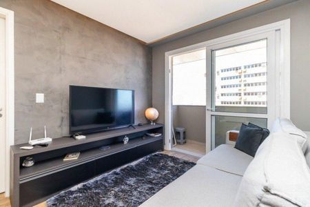 Sala de apartamento para alugar com 1 quarto, 51m² em Petrópolis, Porto Alegre