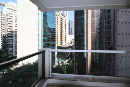 Varanda da Sala de apartamento para alugar com 2 quartos, 63m² em Vila Olímpia, São Paulo