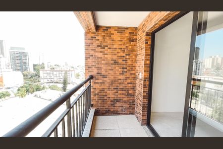 Varanda da Sala de apartamento à venda com 1 quarto, 38m² em Santana, São Paulo