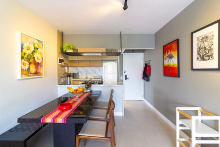 Sala de Jantar de apartamento à venda com 3 quartos, 79m² em Brooklin Novo, São Paulo