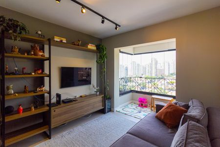 Apartamento à venda com 79m², 3 quartos e 2 vagasSala de Estar