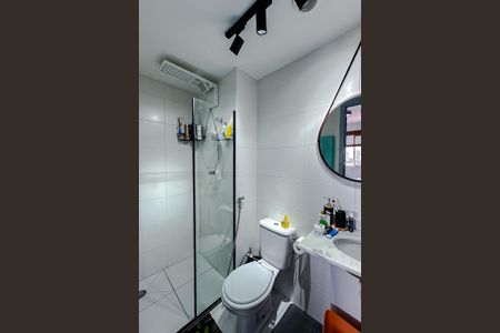 Banheiro da Suíte de apartamento à venda com 1 quarto, 28m² em Belenzinho, São Paulo