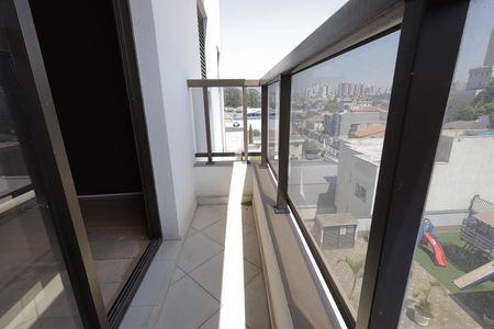 Sacada  de apartamento à venda com 3 quartos, 80m² em Vila Príncipe de Gales, Santo André