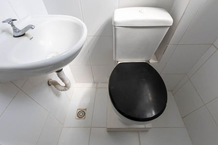 Studio para alugar com 29m², 1 quarto e sem vaga Studio para alugar com 29m², 1 quarto e sem vagaBanheiro