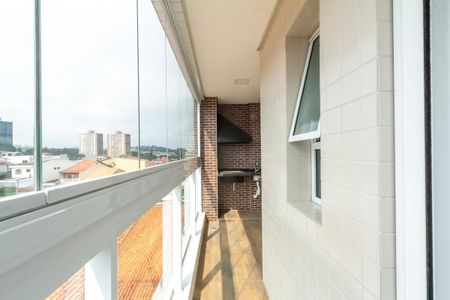 Varanda Gourmet de apartamento à venda com 2 quartos, 62m² em Jardim Andrea Demarchi, São Bernardo do Campo