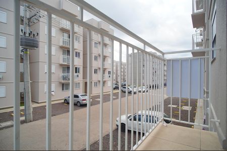 Varanda da Sala de apartamento para alugar com 2 quartos, 47m² em Santo Afonso, Novo Hamburgo