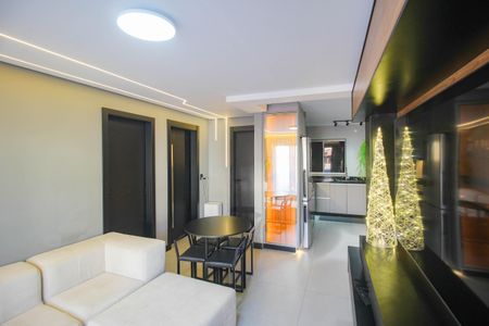 Sala de apartamento para alugar com 2 quartos, 64m² em Bairro das Graças, Belford Roxo