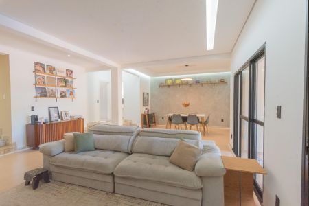 Sala de casa de condomínio à venda com 4 quartos, 390m² em Parque Nova Campinas, Campinas