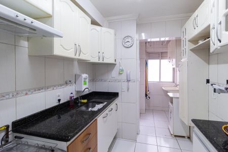 Apartamento à venda com 62m², 3 quartos e 1 vagaCozinha e área de serviço